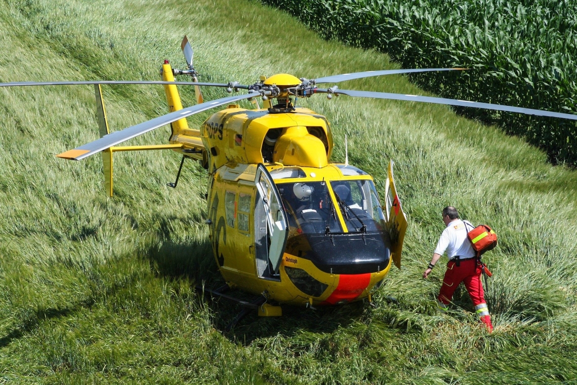 Nach Betriebsunfall schwere Verbrennungen im Gesicht 